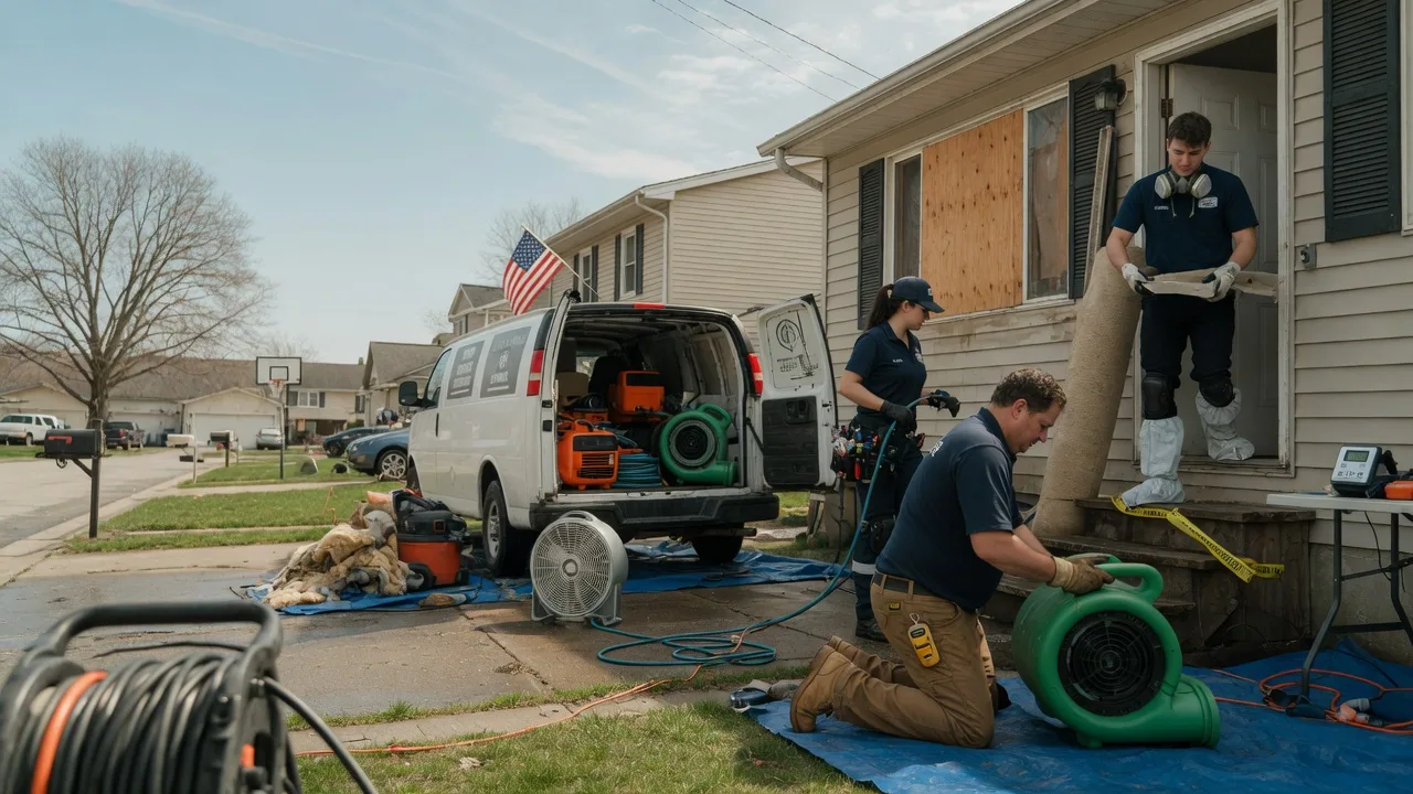 Water Damage Restoration in Baldwin, LA near me